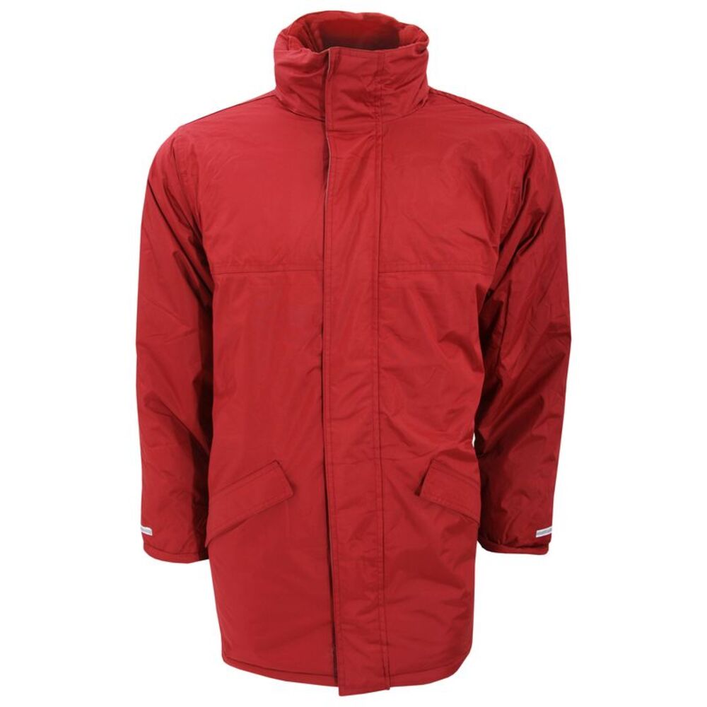 Result Mens Core Casual Winter Parka Waterproof Windproof  Jacket /Coat / Red